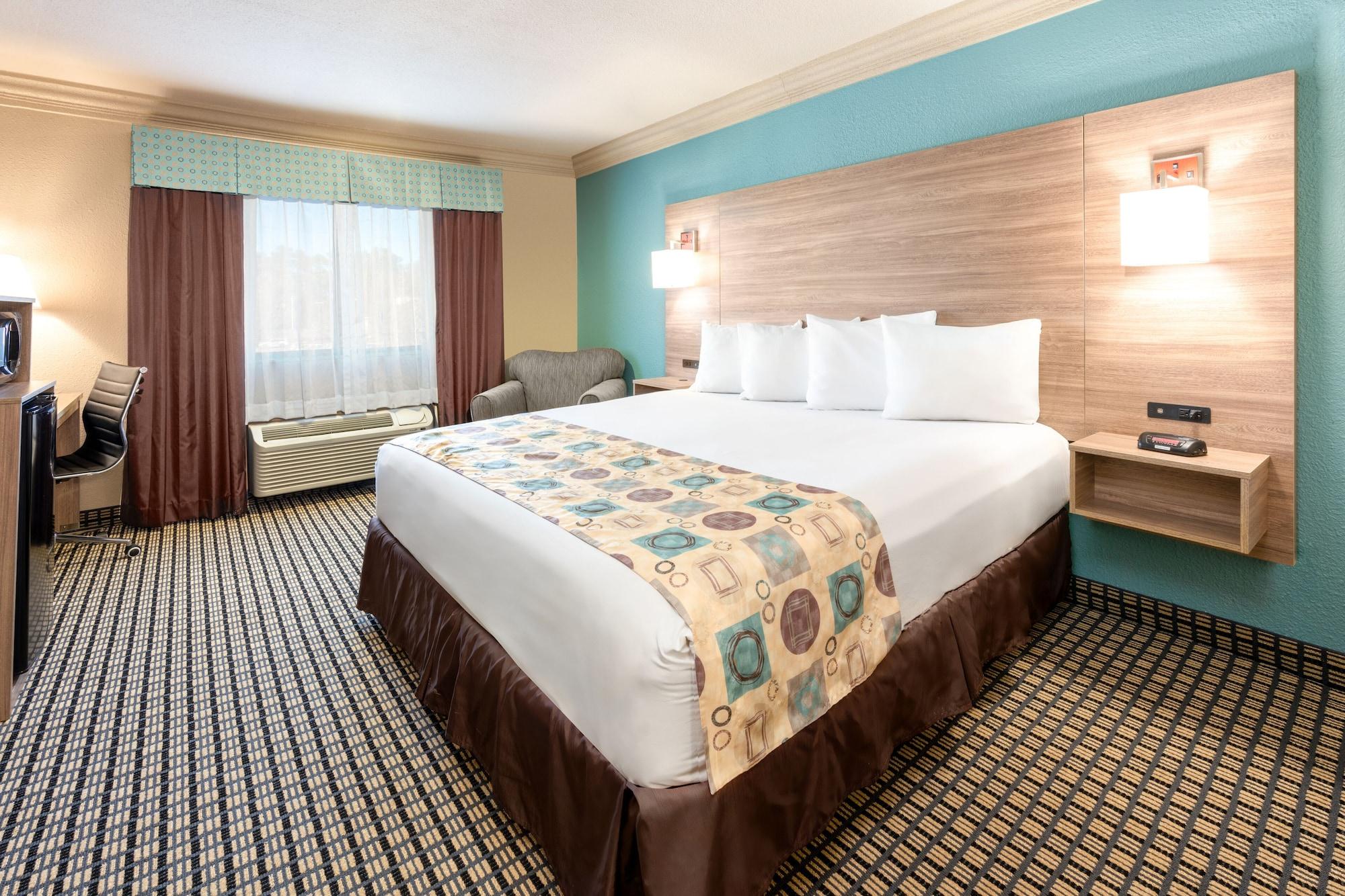 Hotel Ramada By Wyndham Houston Intercontinental Airport South Exterior foto