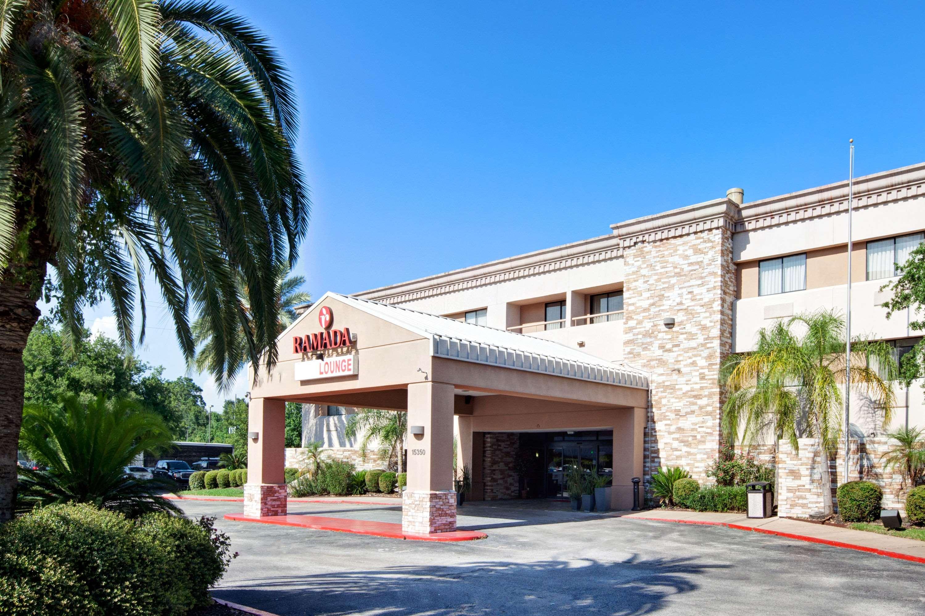 Hotel Ramada By Wyndham Houston Intercontinental Airport South Exterior foto