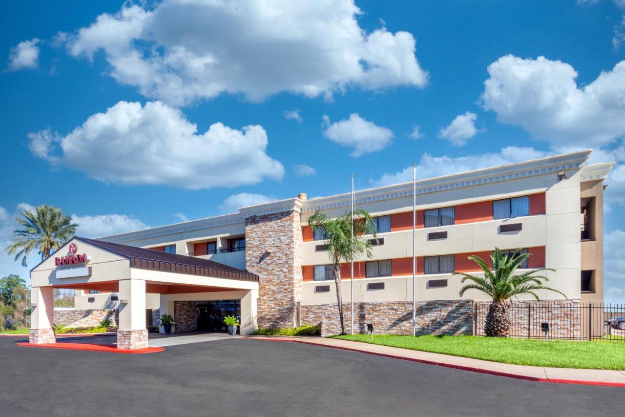 Hotel Ramada By Wyndham Houston Intercontinental Airport South Exterior foto